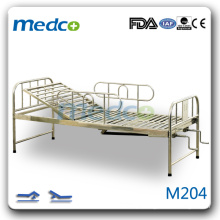 Equipamento hospitalar do ABS Duas funções cama hospitalar manual M204